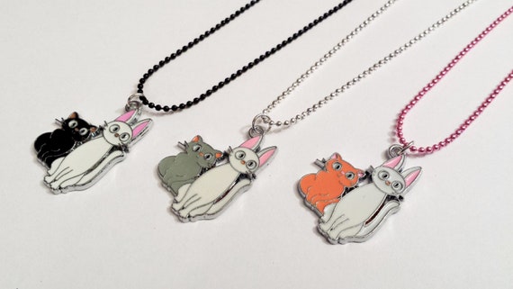 Stainless Steel Necklace Love Cat Hug Splicing Necklace Couple Simple Cat  Pendant - China Stainless Steel Necklace and Gemstone Necklace price |  Made-in-China.com