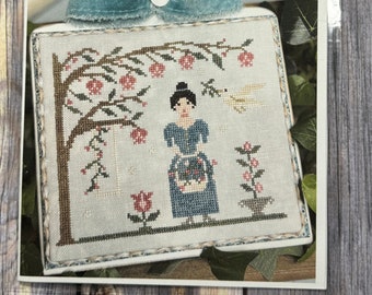 Ellie's Garden - The Proper Stitcher | Cross Stitch Pattern Chart