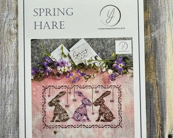 Spring Hare - Yasmin's Made With Love | Cross Stitch Pattern Chart