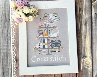 Celebrate Cross Stitch - Madame Chantilly | Cross Stitch Pattern Chart