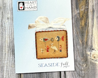 Seaside Frill - Heart in Hand | Cross Stitch Pattern Chart