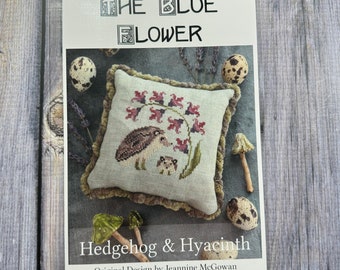 Hedgehog and Hyacinth - The Blue Flower | Cross Stitch Pattern Chart