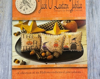 Jack O Lantern Jubilee - Brenda Gervais With Thy Needle and Thread | Cross Stitch Pattern Chart