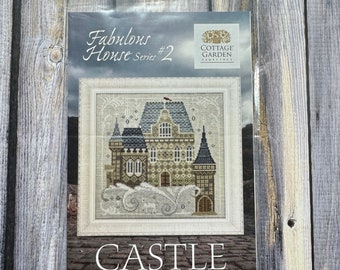 Fabulous House Series #2 Castle - Cottage Garden Samplings | Cross Stitch Pattern Chart