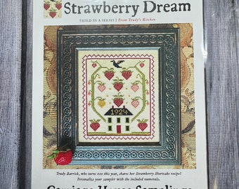 Strawberry Dream - Carriage House Samplings | Cross Stitch Pattern Chart