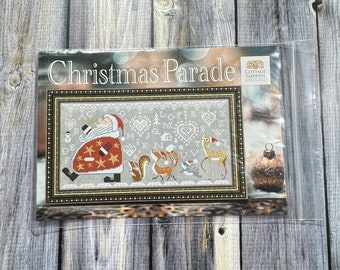 Christmas Parade - Cottage Garden Samplings | Cross Stitch Pattern Chart