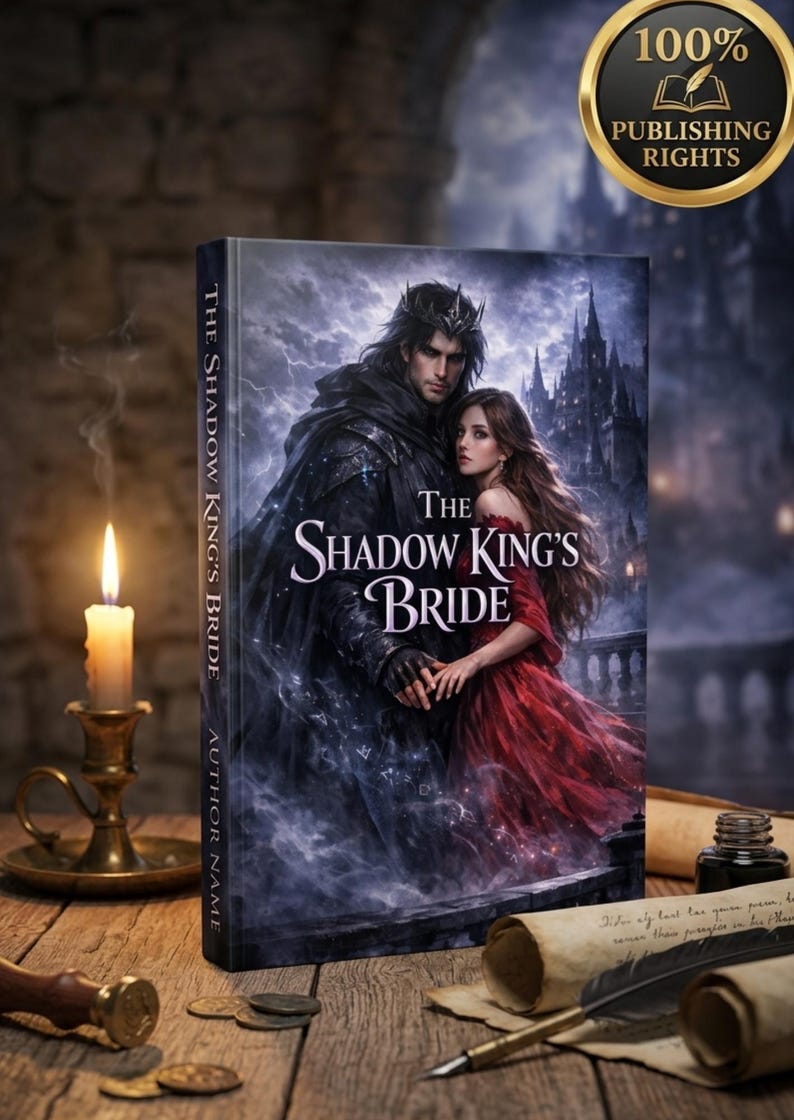 Romance de fantasia sombria – A Noiva do Rei das Sombras, Amor Gótico Proibido (PDF + EPUB) imagem 1