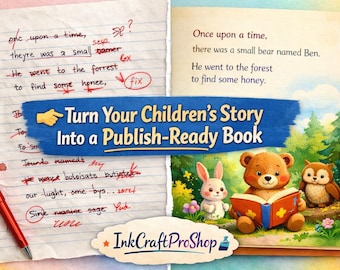 Children's Book Editing Service | Manuscript Proofreading for Authors