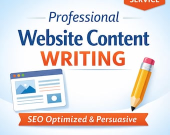 Professional Website Content Writing Service