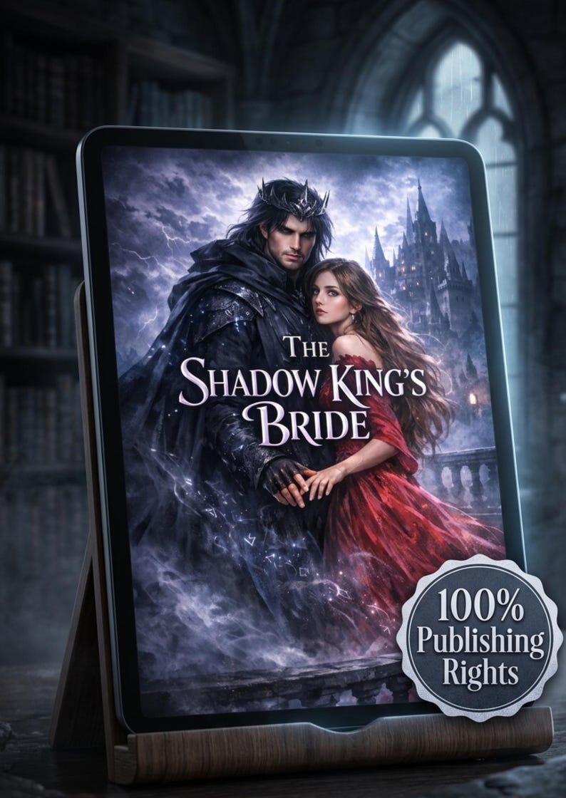 Romance de fantasia sombria – A Noiva do Rei das Sombras, Amor Gótico Proibido (PDF + EPUB) imagem 2