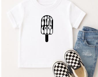 Popsicle Toddler Tee: Summer Kids Cotton Shirt
