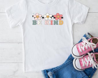 Be Kind Toddler Tee: Soft Cotton, Positive Message Kids Shirt