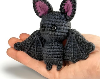 Crochet Bat Amigurumi Pattern: Spooky Halloween Plush Toy (PDF)