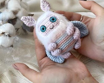 Amigurumi Moth Crochet Pattern: DIY Plush Insect Toy (PDF)
