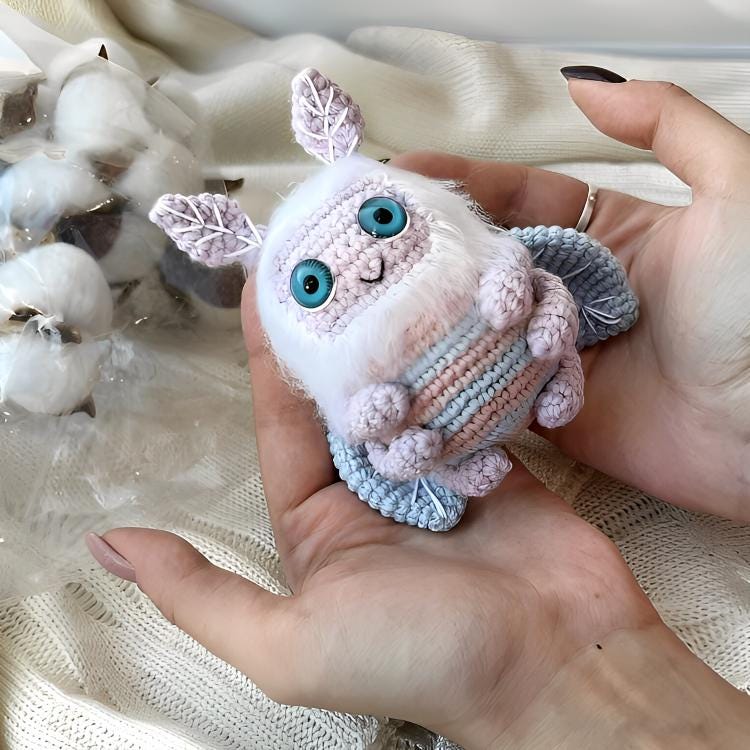 30 Moth Crochet Patterns for Amigurumi, Wearables, and Whimsical Home Decor 33 Amigurumi Moth Crochet Pattern: DIY Plush Insect Toy (PDF)