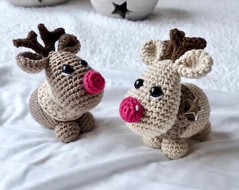 Little Reindeer Crochet Pattern • Amigurumi Christmas DIY Toy (PDF)