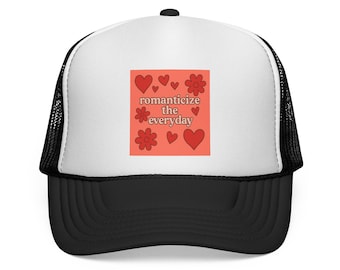 Motivational Saying Trucker Hat, Premium Mesh Cap, Stylish Snapback, Adjustable Baseball Hat