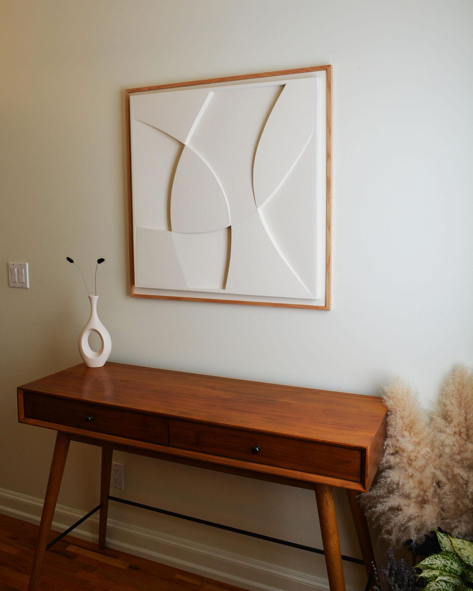 3D Plaster Acoustic Diffuser Panel: Modern Geometric Wall Art - Etsy