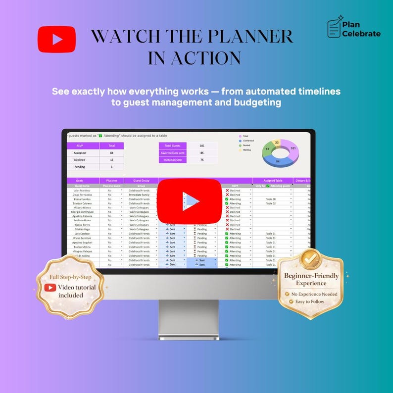 Wedding Ceremony Music Flow Planner Spreadsheet (google Sheets) - Etsy