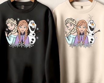 Disney Princess Elsa Sweatshirt Disney Frozen Princess Shirt Disney Family Shirt Disneyland Toddler Shirt Princess Elsa Sweater