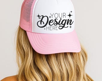 Customizable Trucker Hats for Team Events Personalized Hat Adjustable Trucker Hat Your Logo Here Custom Hats For Businesses Custom Logo Hat