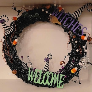 witchy welcome wreath