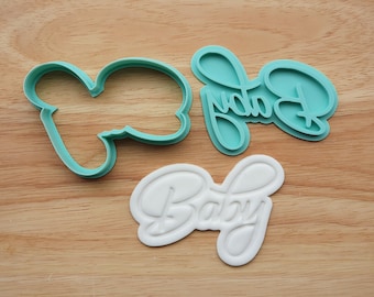 Koekjesvorm voor babyshower | 3D-print STL-bestand (digitale download)