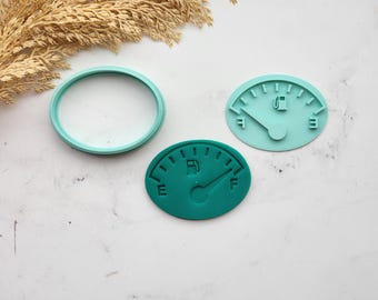 Fuel Gauge Cookie Cutter STL File - Car Racing Party (Digital Download)