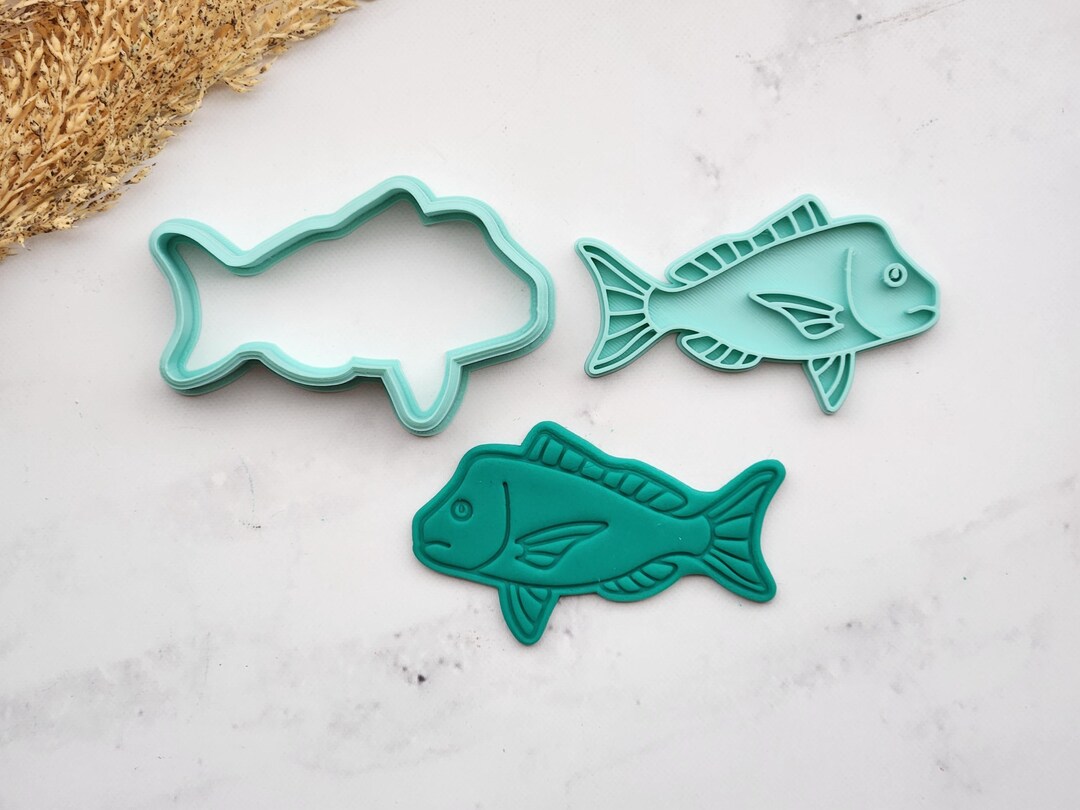 Snapper Stl Fish Cookie Cutter Snapper Digital STL File - Etsy