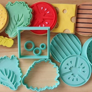 Digital File STL - Cookie Cutter - Burger Set