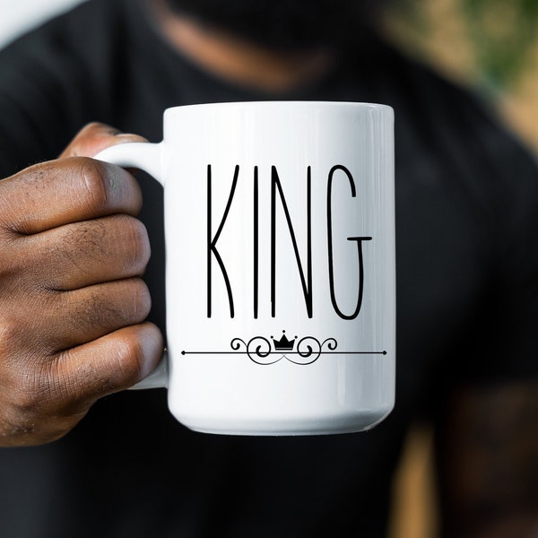 King Of The House, King Coffee Mug, King Husband, King of the Castle, King Boyfriend, Gift For Him, Unique Gifts For Men Who Have Everything