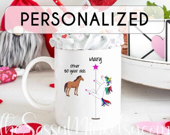 80th Birthday Gift Mug For Women, Personalized Other 80 Year Olds You, Funny Custom Gift For Grandmother, Mother, Friend, Aunt