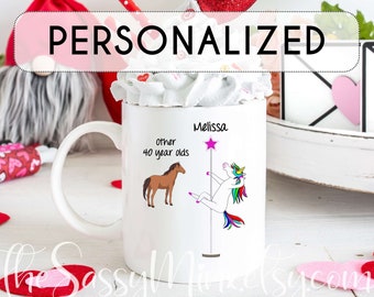 40th Birthday Gift Mug For Women, Personalized Other 40 Year Olds You, Funny Custom Gift For Your Best Friend, Mother, Daughter, Neice, Aunt