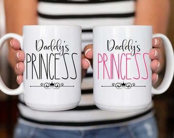 Princess Mug, Daddy's Princess, Daddy's Princess Gift, Daddy's Little Girl, Littles Gift, Princess Coffee Mug