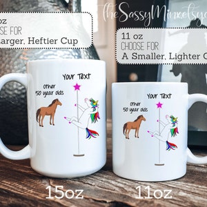 50th Birthday Gift Mug For Women, Personalized Other 50 Year Olds You, Funny Custom Gift For Your Best Friend, Mother, Daughter, Neice, Aunt Solid White