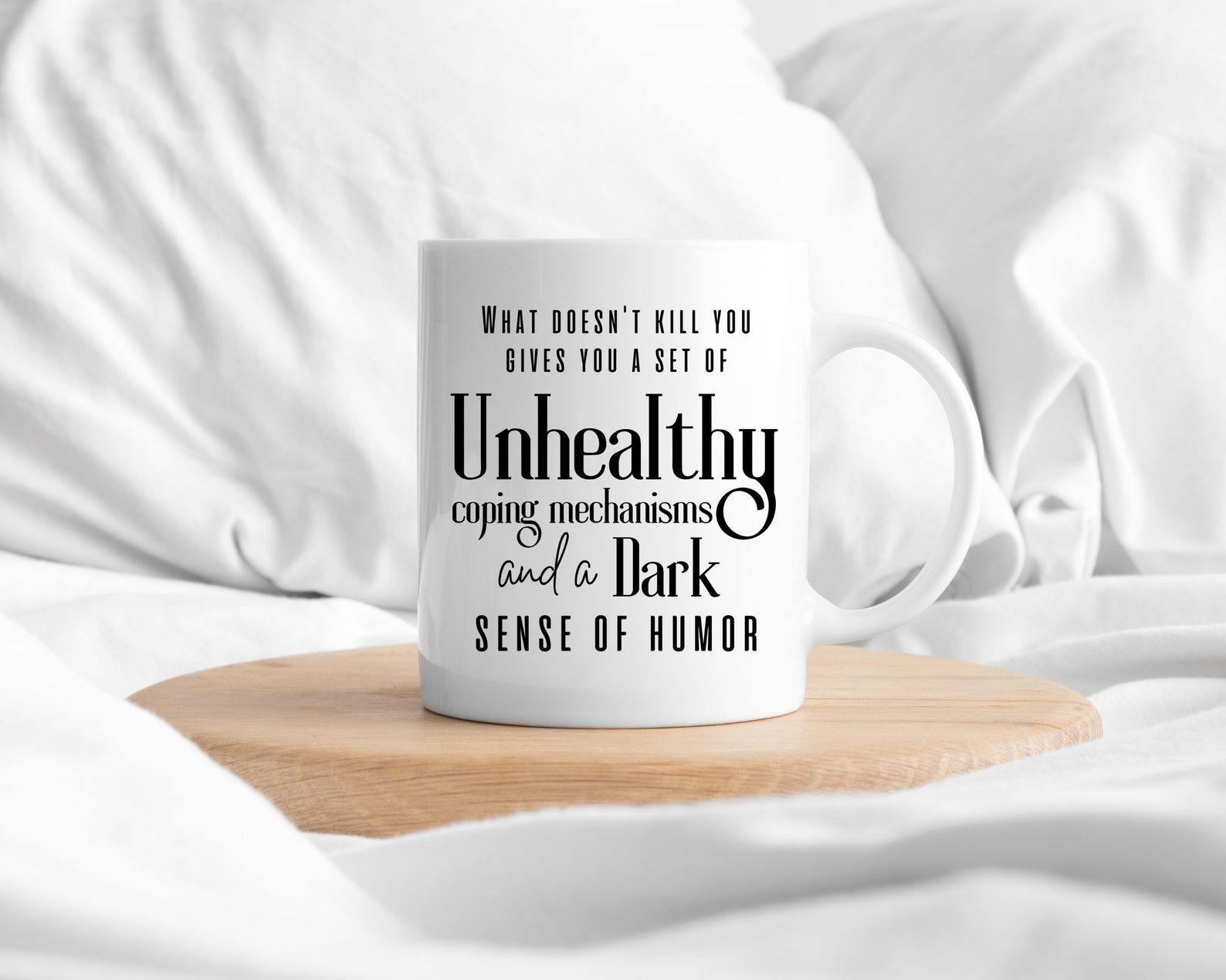 Dark Humor Gift Gift for Her Mugs With Sayings What Etsy