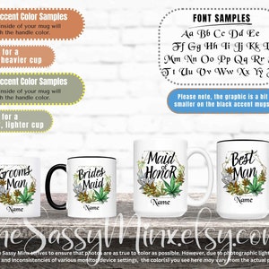 Personalized Marijuana Wedding Party Gift Cannabis Lover, Weed Wedding Themed Gift For Your Bridesmaids, Maid of Honor, Best Man & Groomsman image 9