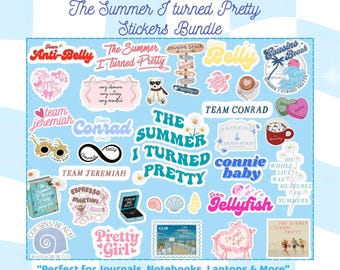 The Summer I draaide Pretty-stickerbundel | Cousins Beach png |team conrad-team jeremiah | TSIP-png-bestand | team Conrad-svg | Direct downloaden