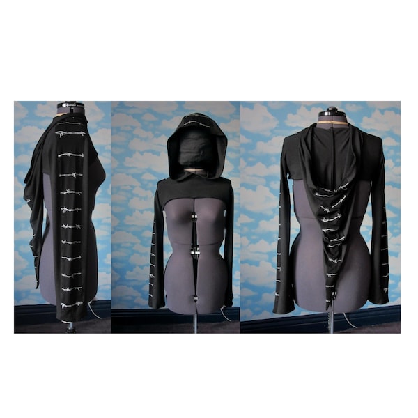 Hoodie Shrug Etsy UK