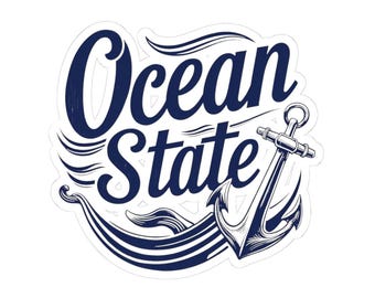 Sticker Ocean State | Sticker anker Rhode Island