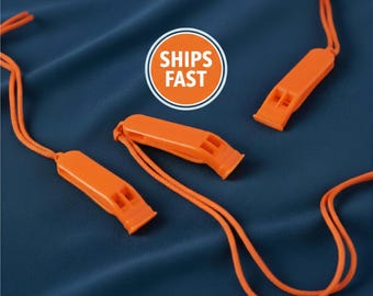 Orange Emergency Whistle Anti-ICE Survival Safety Protest Tool Equipment Minnesota Anti-ice protests Minneapolis Activism Ice Whistle Kits