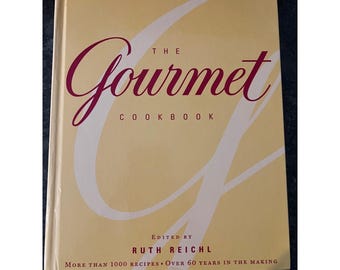 Gourmetkokboken av Ruth Reichl, 1000+ recept, Matlagning och mat VTG 2004