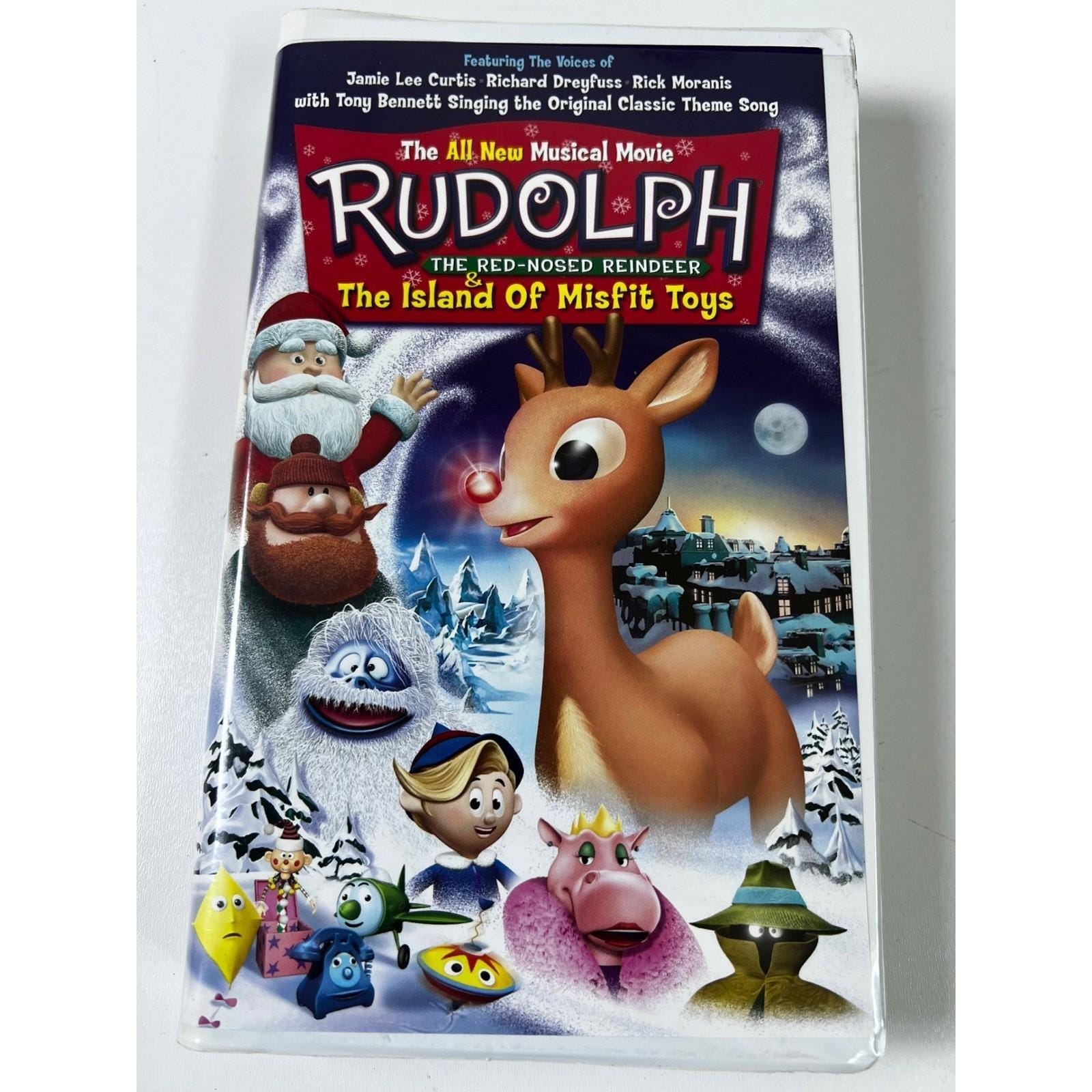 Rudolph the Red Nosed Reindeer Island Misfit Toys VHS 2001 - Etsy