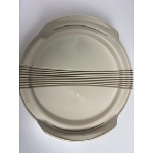 Pampered Chef Stoneware Cover Lid For Round Deep Dish Baker #1391 image 4