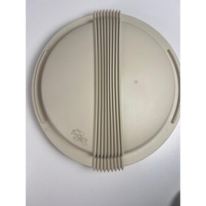 Pampered Chef Stoneware Cover Lid For Round Deep Dish Baker #1391 image 2