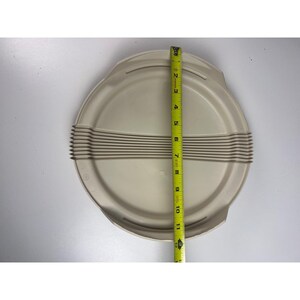 Pampered Chef Stoneware Cover Lid For Round Deep Dish Baker #1391 image 5