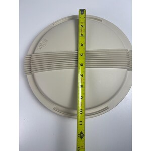 Pampered Chef Stoneware Cover Lid For Round Deep Dish Baker #1391 image 3