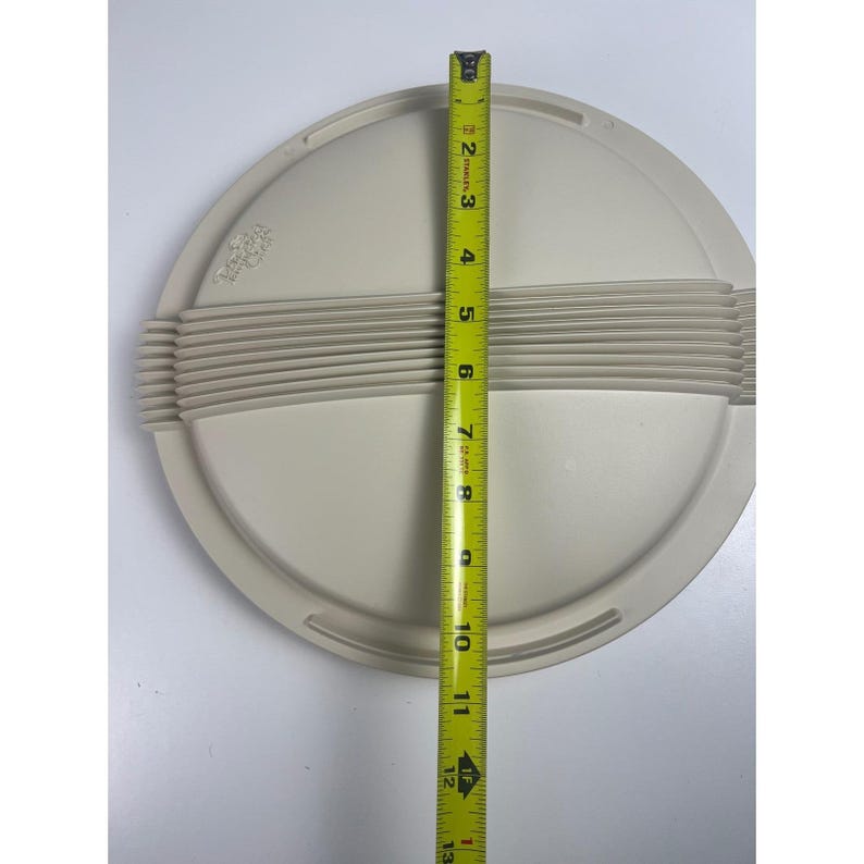 Pampered Chef Stoneware Cover Lid For Round Deep Dish Baker #1391 image 3