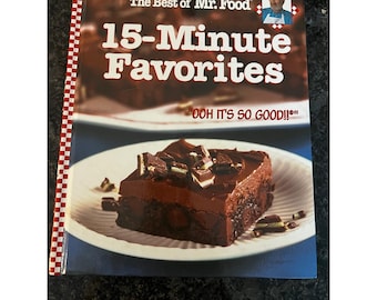 VTG Det bästa av Mr. Food 15 Minutersfavoriter Kokbok OOH Det är så gott 2004