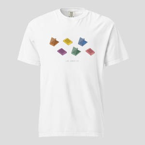 Colorful Cassettes Tee • Comfort Colors Unisex T-Shirt • Pathology, Histology, Lab Tech, Medical Student Graphic T-shirt Gift